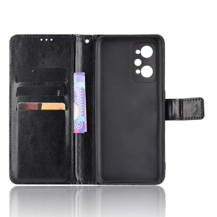 For OPPO Realme GT Neo2 Crazy Horse Texture Horizontal Flip Phone Leather Case with Holder & Card Slots & Lanyard