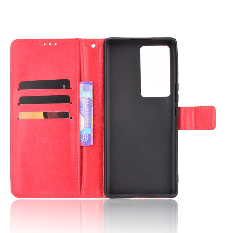 For vivo iQOO 8 Pro Crazy Horse Texture Horizontal Flip Phone Leather Case with Holder & Card Slots & Lanyard