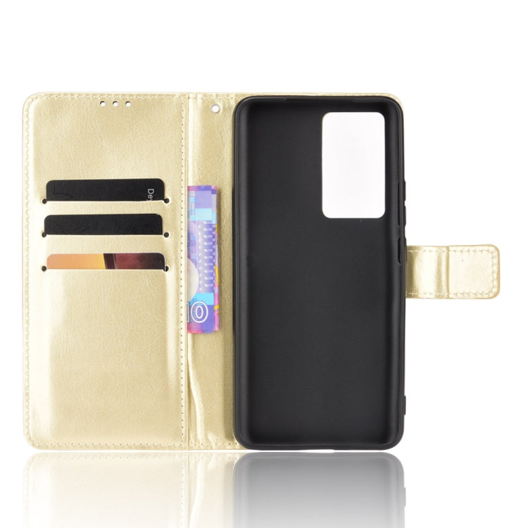 For vivo iQOO 8 Crazy Horse Texture Horizontal Flip Phone Leather Case with Holder & Card Slots & Lanyard