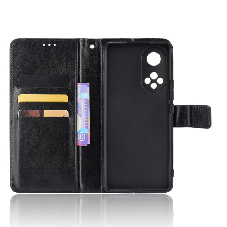 For Huawei nova 9 Pro / Honor 50 Pro Crazy Horse Texture Horizontal Flip Phone Leather Case with Holder & Card Slots & Lanyard