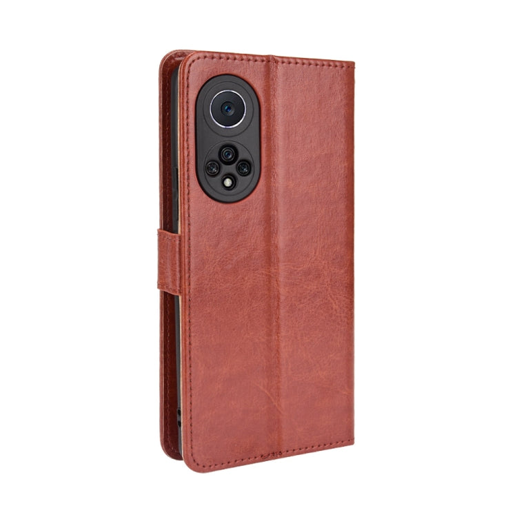 For Huawei nova 9 Pro / Honor 50 Pro Crazy Horse Texture Horizontal Flip Phone Leather Case with Holder & Card Slots & Lanyard