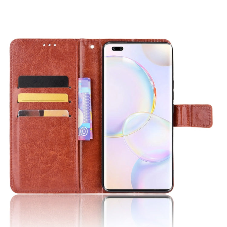 For Huawei nova 9 Pro / Honor 50 Pro Crazy Horse Texture Horizontal Flip Phone Leather Case with Holder & Card Slots & Lanyard