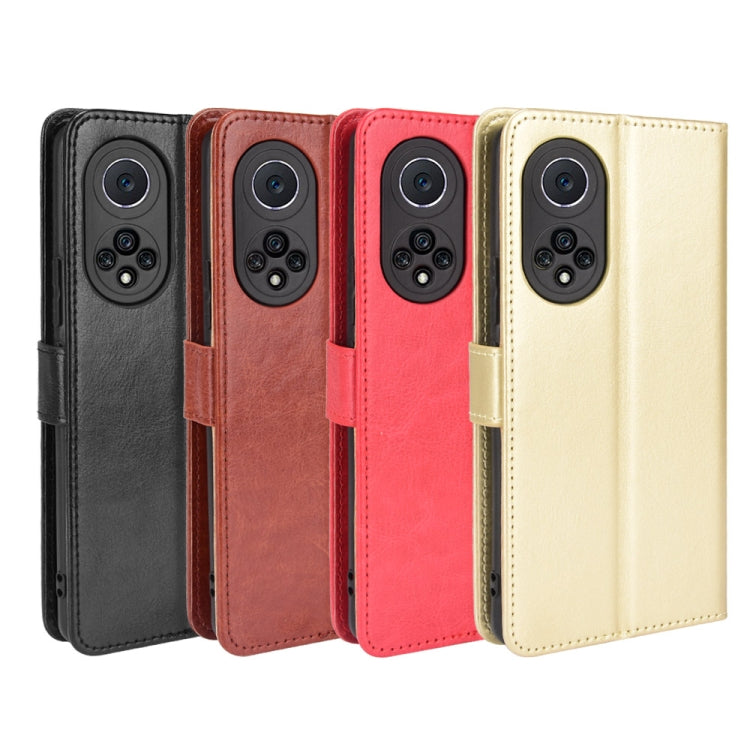 For Huawei nova 9 Pro / Honor 50 Pro Crazy Horse Texture Horizontal Flip Phone Leather Case with Holder & Card Slots & Lanyard