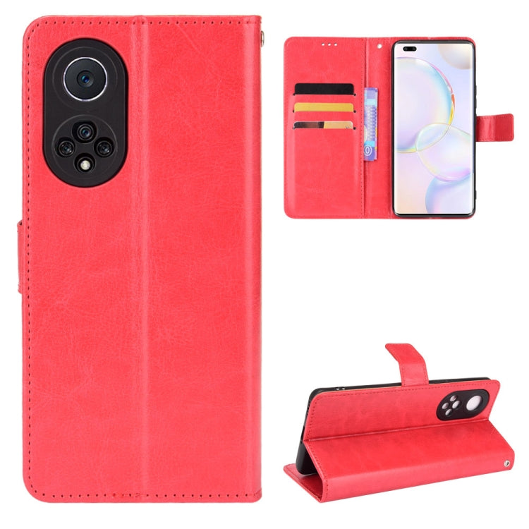 For Huawei nova 9 Pro / Honor 50 Pro Crazy Horse Texture Horizontal Flip Phone Leather Case with Holder & Card Slots & Lanyard