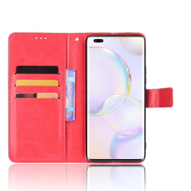 For Huawei nova 9 Pro / Honor 50 Pro Crazy Horse Texture Horizontal Flip Phone Leather Case with Holder & Card Slots & Lanyard