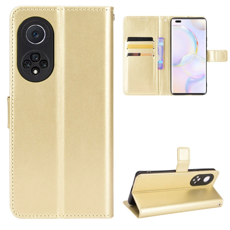 For Huawei nova 9 Pro / Honor 50 Pro Crazy Horse Texture Horizontal Flip Phone Leather Case with Holder & Card Slots & Lanyard