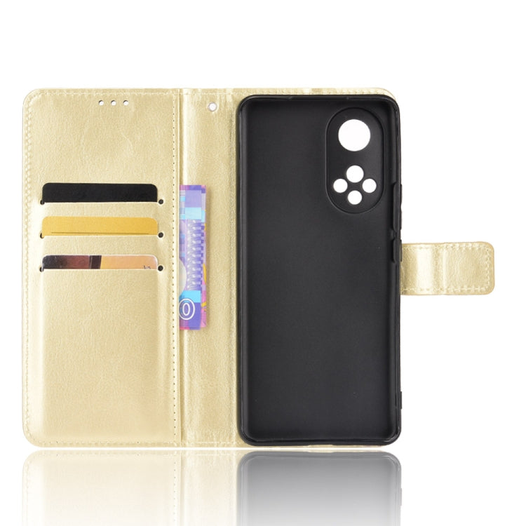 For Huawei nova 9 Pro / Honor 50 Pro Crazy Horse Texture Horizontal Flip Phone Leather Case with Holder & Card Slots & Lanyard