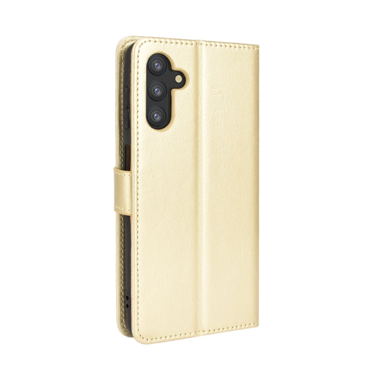 For Samsung Galaxy A13 5G Crazy Horse Texture Horizontal Flip Phone Leather Case with Holder & Card Slots & Lanyard