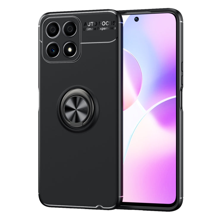 For Honor 30i Metal Ring Holder 360 Degree Rotating TPU Phone Case