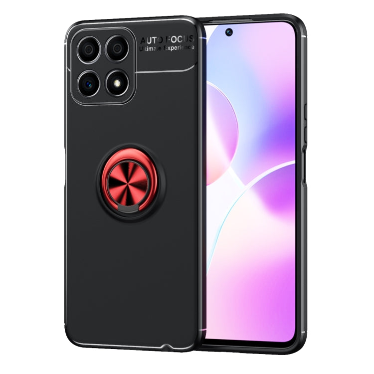 For Honor 30i Metal Ring Holder 360 Degree Rotating TPU Phone Case