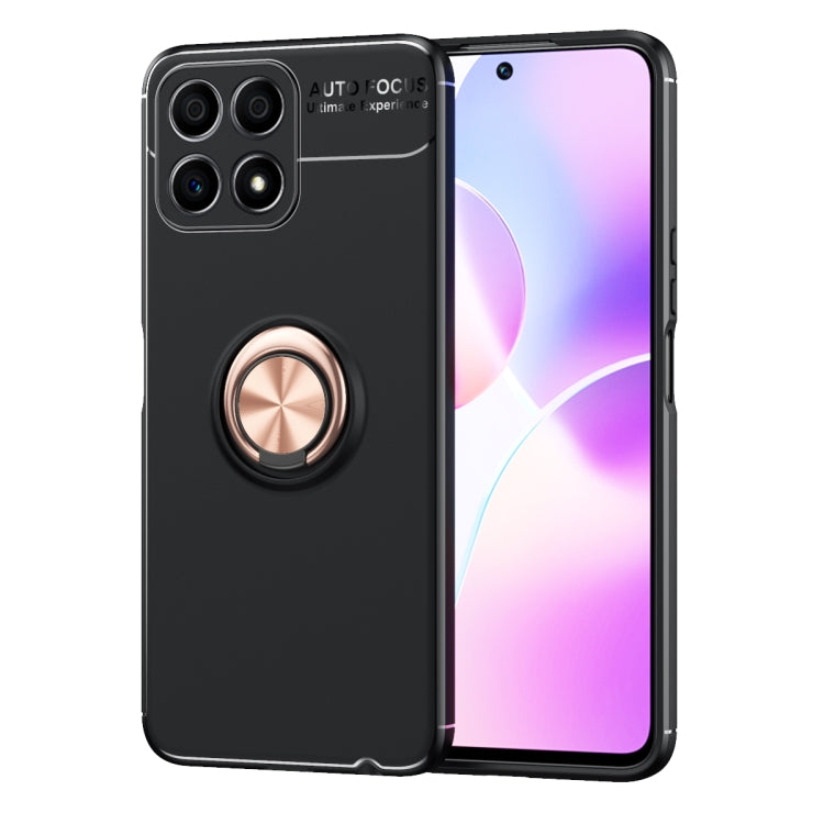 For Honor 30i Metal Ring Holder 360 Degree Rotating TPU Phone Case