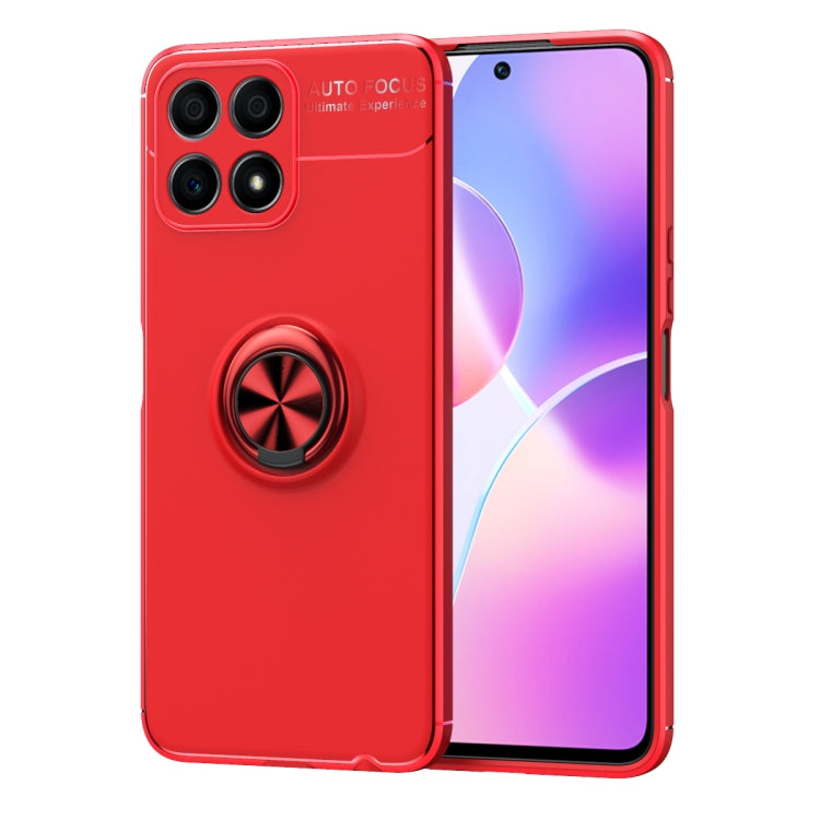 For Honor 30i Metal Ring Holder 360 Degree Rotating TPU Phone Case