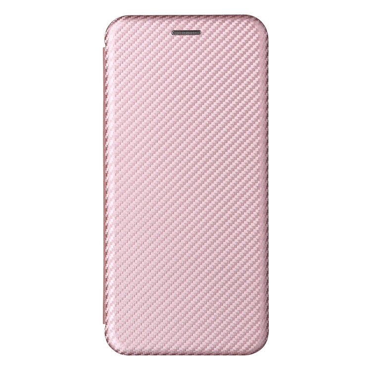 For Blackview Oscal C20 Carbon Fiber Texture Horizontal Flip Leather Phone Case with Card Slot