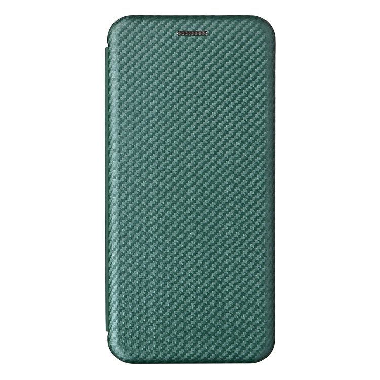 For Blackview Oscal C20 Carbon Fiber Texture Horizontal Flip Leather Phone Case with Card Slot