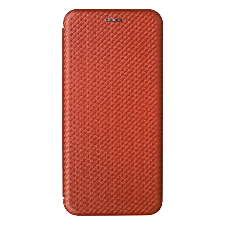 For Blackview Oscal C20 Carbon Fiber Texture Horizontal Flip Leather Phone Case with Card Slot