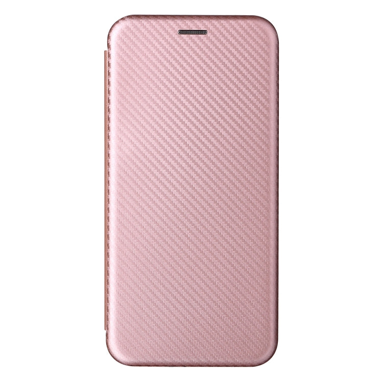 For Samsung Galaxy A13 5G Carbon Fiber Texture Horizontal Flip Leather Phone Case with Card Slot