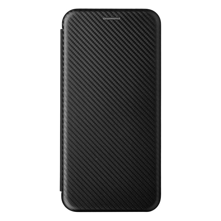 For Samsung Galaxy A13 5G Carbon Fiber Texture Horizontal Flip Leather Phone Case with Card Slot