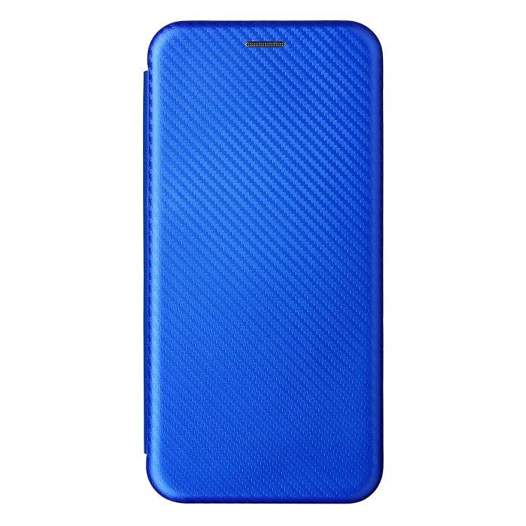 For Samsung Galaxy A13 5G Carbon Fiber Texture Horizontal Flip Leather Phone Case with Card Slot