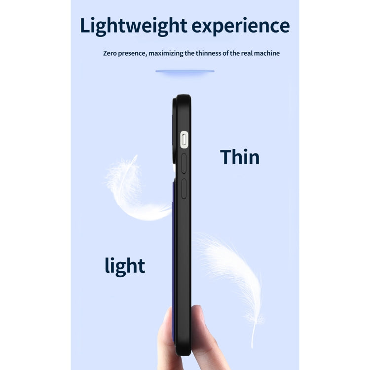 For iPhone 11 Sliding Camera Cover Design TPU + PC Shockproof Phone Case with Card Slot
