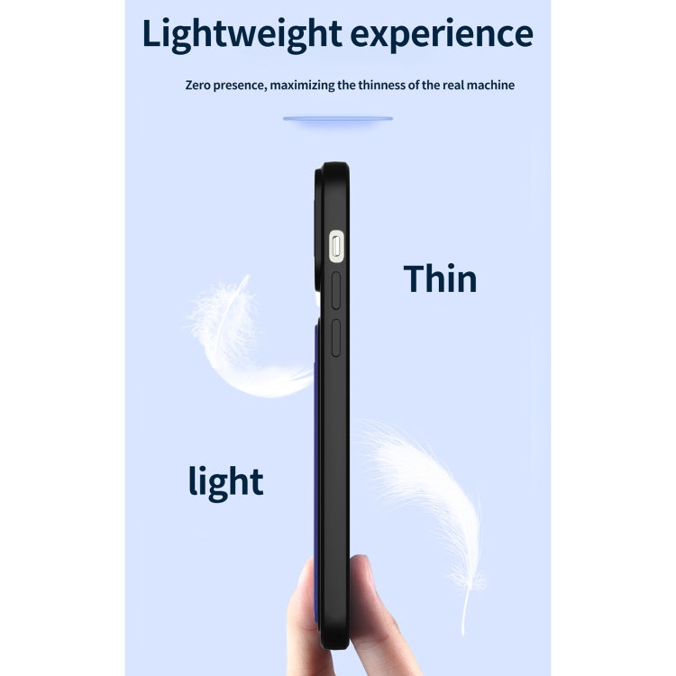 For iPhone 11 Pro Max Sliding Camera Cover Design TPU + PC Shockproof Phone Case with Card Slot