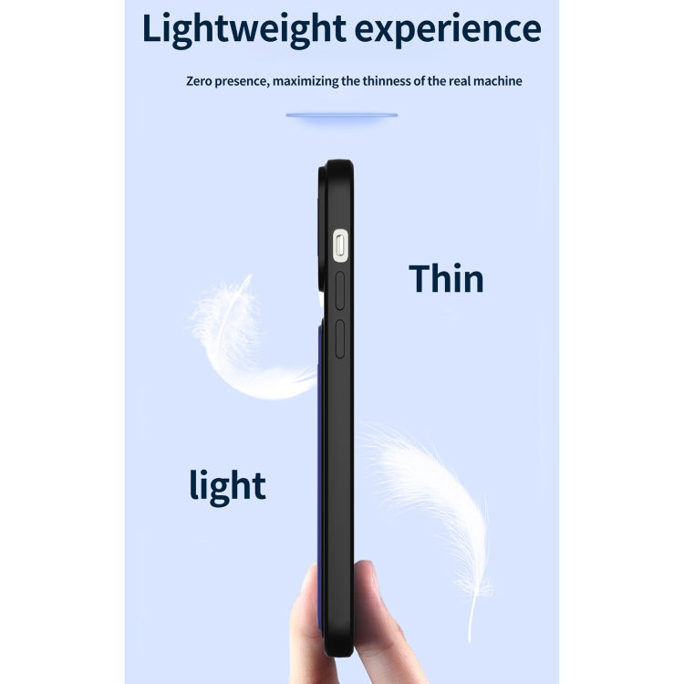 For iPhone 12 Sliding Camera Cover Design TPU + PC Shockproof Phone Case with Card Slot