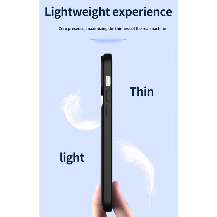 For iPhone 12 Pro Max Sliding Camera Cover Design TPU + PC Shockproof Phone Case with Card Slot