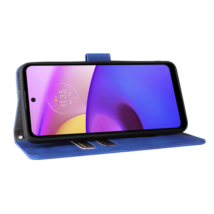 For Motorola Moto E20 / E30 / E40 Skin Feel Magnetic Horizontal Flip Phone Leather Case with Holder & Card Slots & Wallet