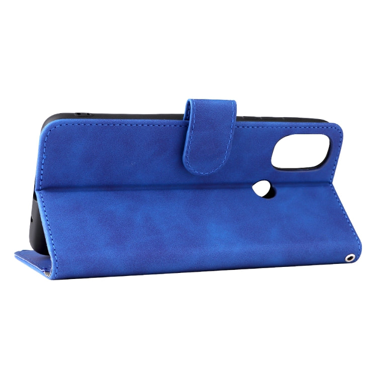 For Motorola Moto E20 / E30 / E40 Skin Feel Magnetic Horizontal Flip Phone Leather Case with Holder & Card Slots & Wallet