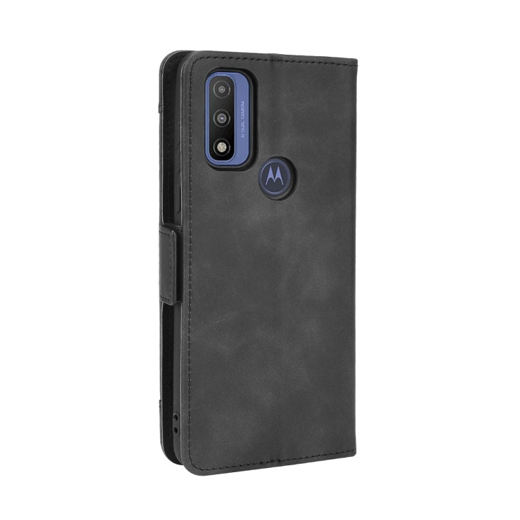 For Motorola Moto G Pure Skin Feel Calf Pattern Horizontal Flip Leather Phone Case with Holder & Card Slots & Photo Frame