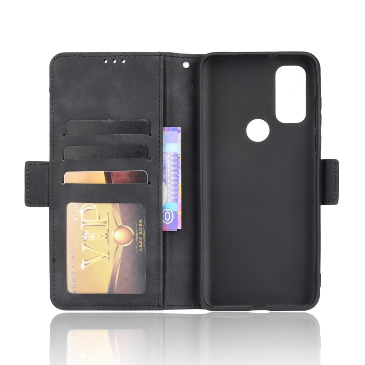 For Motorola Moto G Pure Skin Feel Calf Pattern Horizontal Flip Leather Phone Case with Holder & Card Slots & Photo Frame