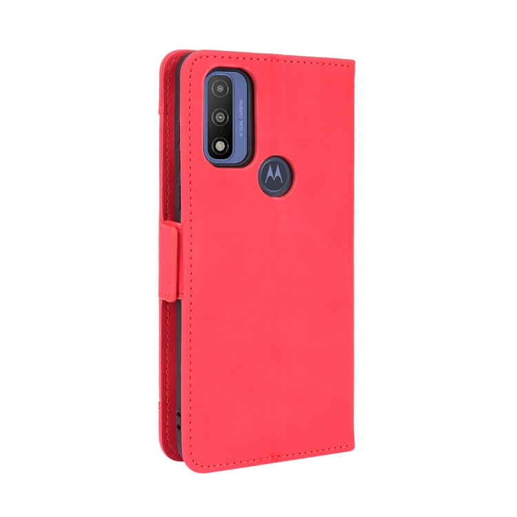 For Motorola Moto G Pure Skin Feel Calf Pattern Horizontal Flip Leather Phone Case with Holder & Card Slots & Photo Frame