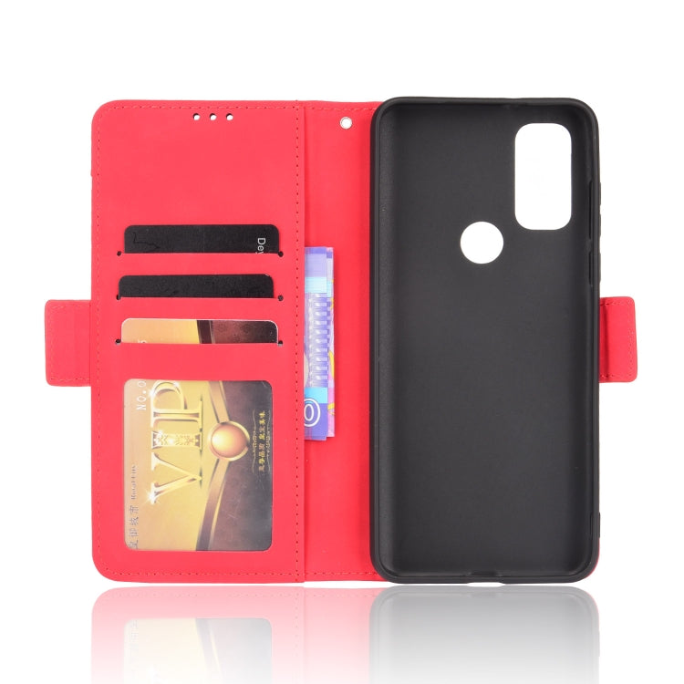 For Motorola Moto G Pure Skin Feel Calf Pattern Horizontal Flip Leather Phone Case with Holder & Card Slots & Photo Frame
