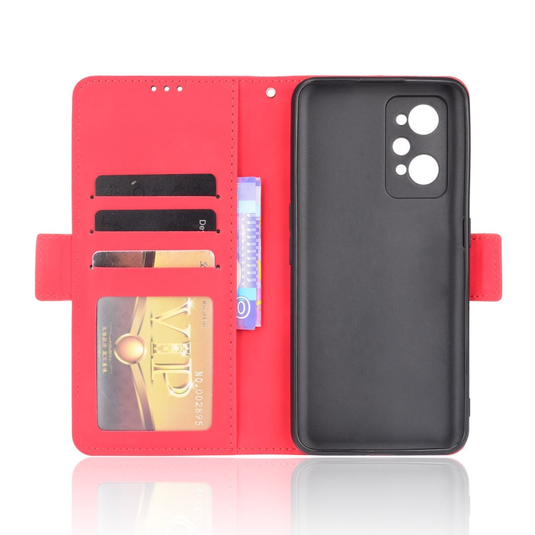 For OPPO Realme GT Neo2 Skin Feel Calf Pattern Horizontal Flip Leather Phone Case with Holder & Card Slots & Photo Frame