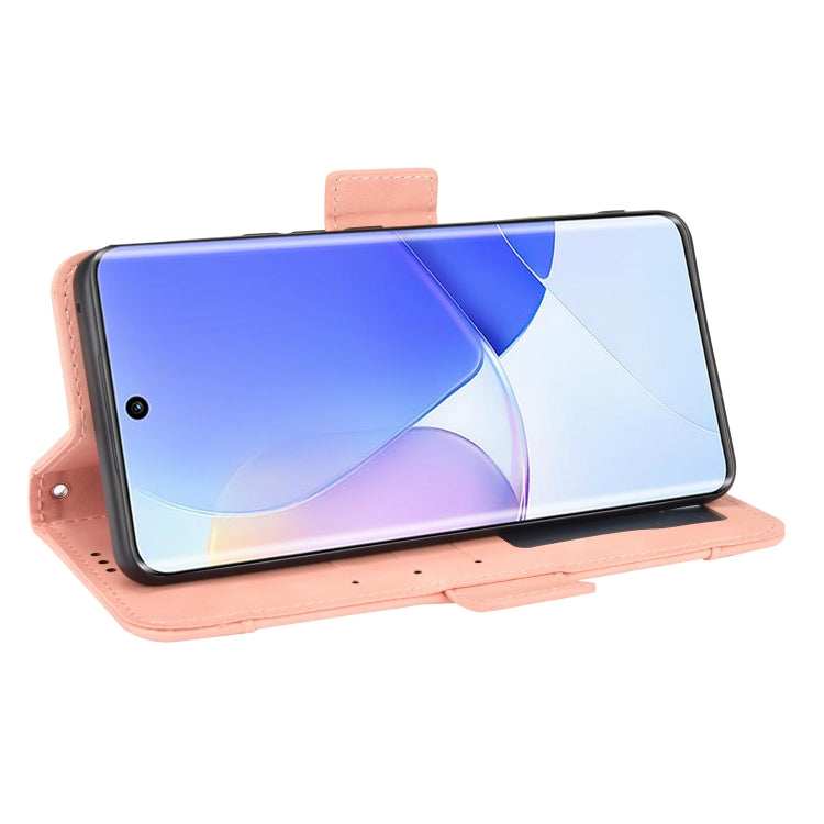 For Huawei nova 9 Skin Feel Calf Pattern Horizontal Flip Leather Phone Case with Holder & Card Slots & Photo Frame