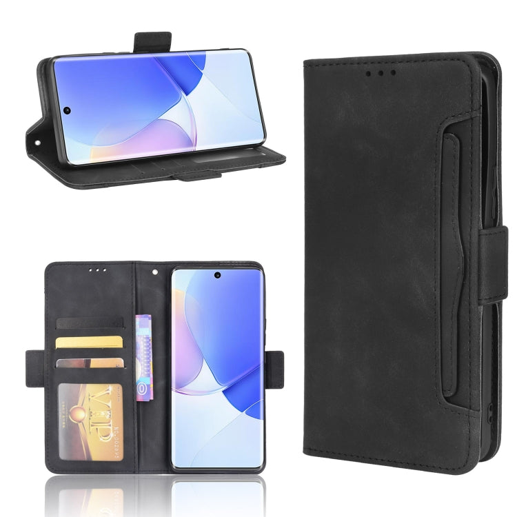 For Huawei nova 9 Skin Feel Calf Pattern Horizontal Flip Leather Phone Case with Holder & Card Slots & Photo Frame