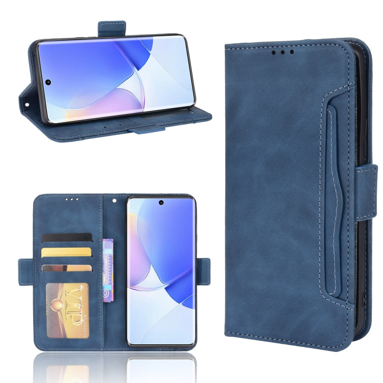 For Huawei nova 9 Skin Feel Calf Pattern Horizontal Flip Leather Phone Case with Holder & Card Slots & Photo Frame