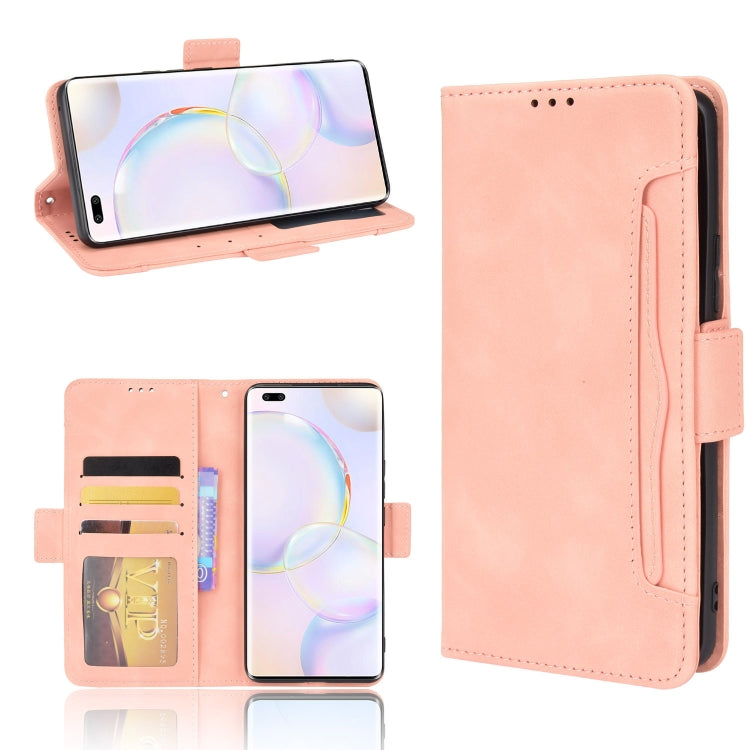 For Honor 50 Pro / Huawei nova 9 Pro Skin Feel Calf Pattern Horizontal Flip Leather Phone Case with Holder & Card Slots & Photo Frame