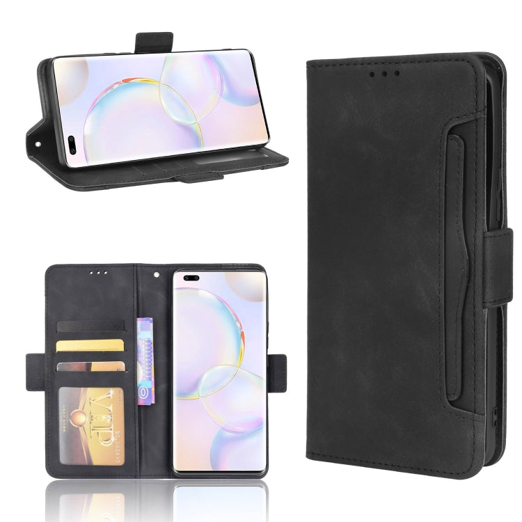 For Honor 50 Pro / Huawei nova 9 Pro Skin Feel Calf Pattern Horizontal Flip Leather Phone Case with Holder & Card Slots & Photo Frame