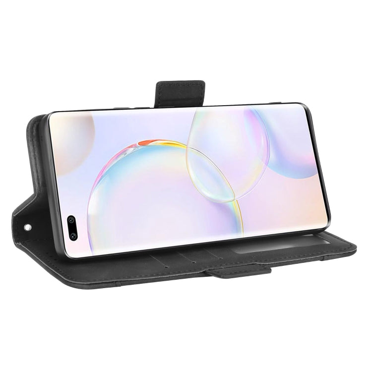 For Honor 50 Pro / Huawei nova 9 Pro Skin Feel Calf Pattern Horizontal Flip Leather Phone Case with Holder & Card Slots & Photo Frame