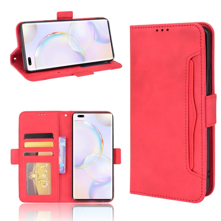 For Honor 50 Pro / Huawei nova 9 Pro Skin Feel Calf Pattern Horizontal Flip Leather Phone Case with Holder & Card Slots & Photo Frame