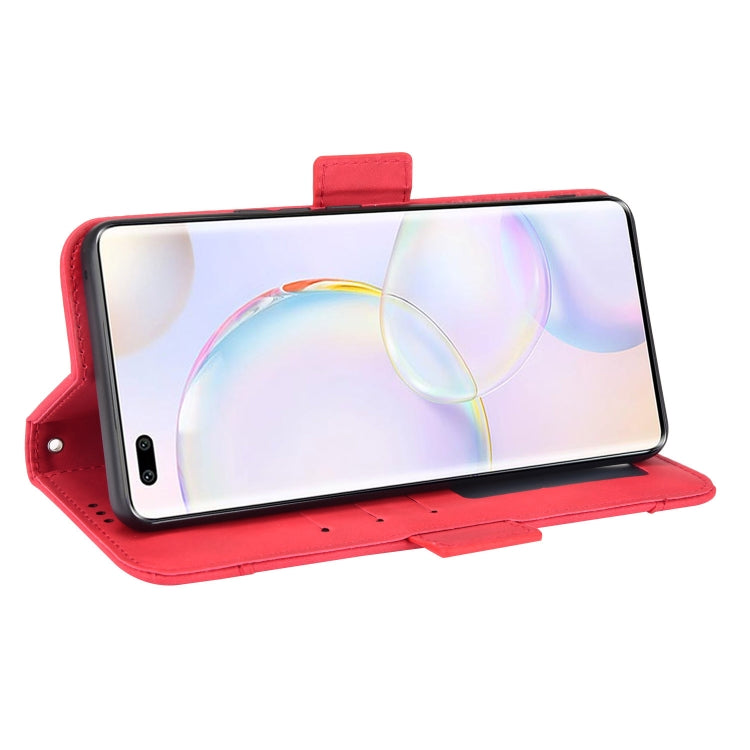 For Honor 50 Pro / Huawei nova 9 Pro Skin Feel Calf Pattern Horizontal Flip Leather Phone Case with Holder & Card Slots & Photo Frame