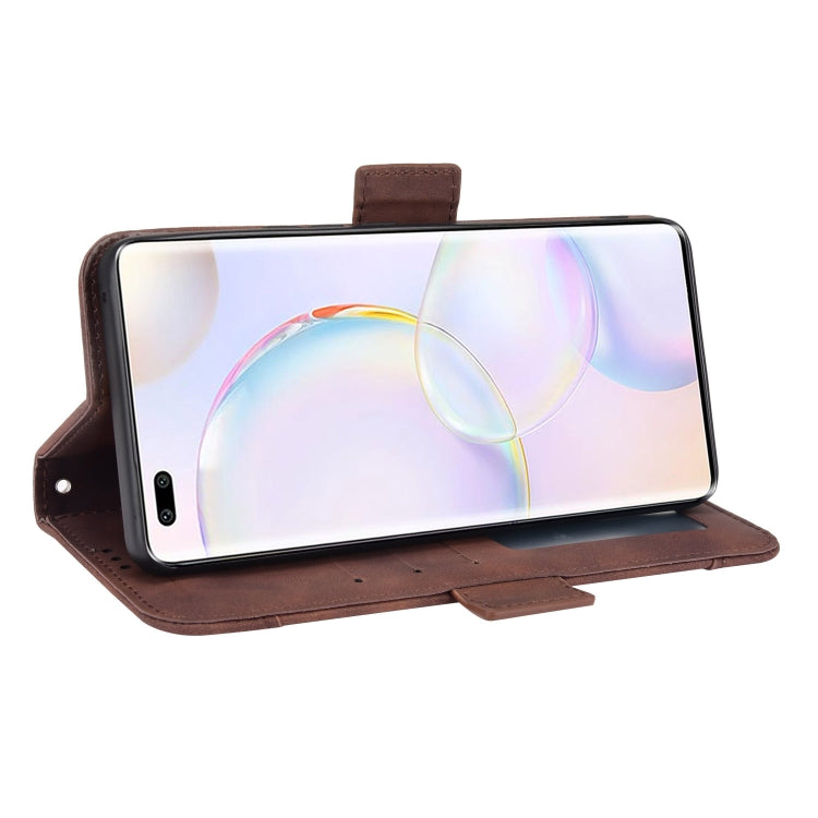 For Honor 50 Pro / Huawei nova 9 Pro Skin Feel Calf Pattern Horizontal Flip Leather Phone Case with Holder & Card Slots & Photo Frame