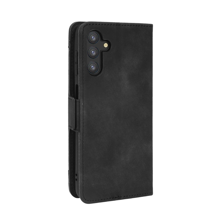 For Samsung Galaxy A13 5G Skin Feel Calf Pattern Horizontal Flip Leather Phone Case with Holder & Card Slots & Photo Frame