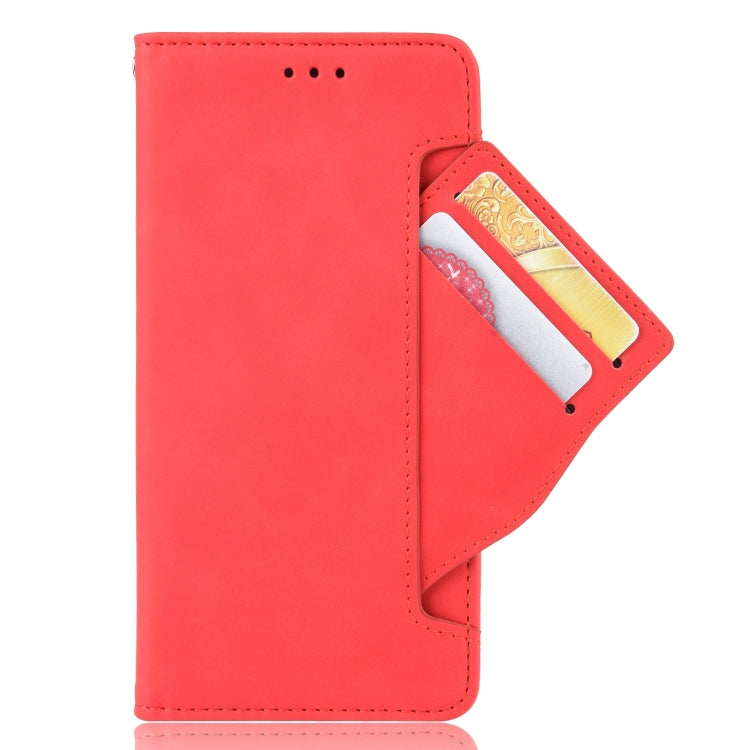 For Samsung Galaxy A22 5G JP Version Skin Feel Calf Pattern Horizontal Flip Leather Phone Case with Holder & Card Slots & Photo Frame