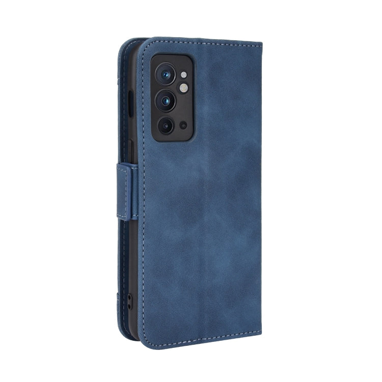 For OnePlus 9RT 5G Skin Feel Calf Pattern Horizontal Flip Leather Phone Case with Holder & Card Slots & Photo Frame