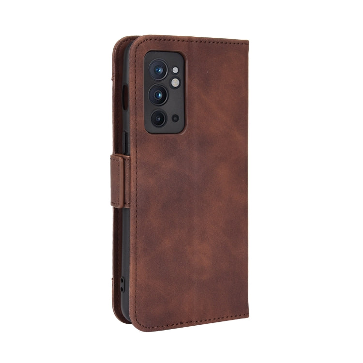 For OnePlus 9RT 5G Skin Feel Calf Pattern Horizontal Flip Leather Phone Case with Holder & Card Slots & Photo Frame