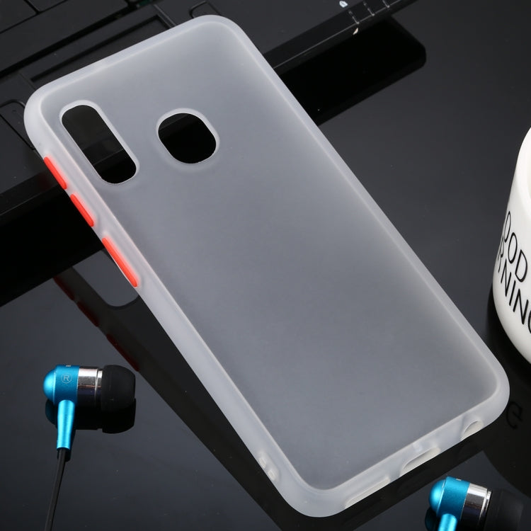 For Galaxy A10e Skin Hand Feeling Series Anti-fall Frosted PC+ TPU Case