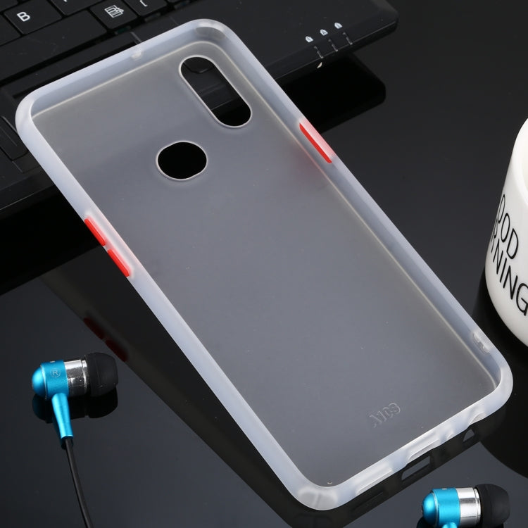 For Galaxy A10s Skin Hand Feeling Series Anti-fall Frosted PC+ TPU Case