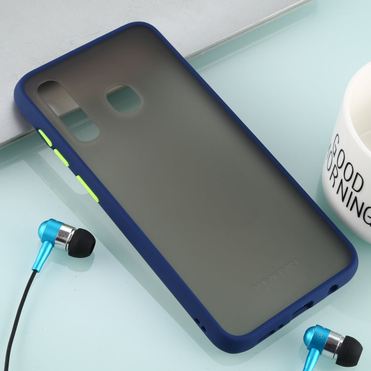 For Galaxy A50 Skin Hand Feeling Series Anti-fall Frosted PC+ TPU Case