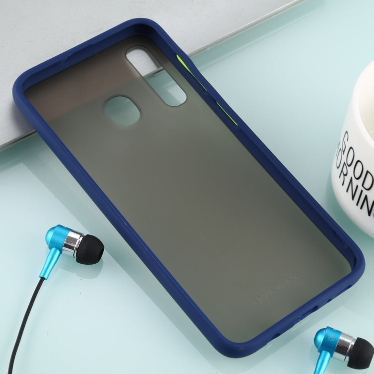 For Galaxy A50 Skin Hand Feeling Series Anti-fall Frosted PC+ TPU Case